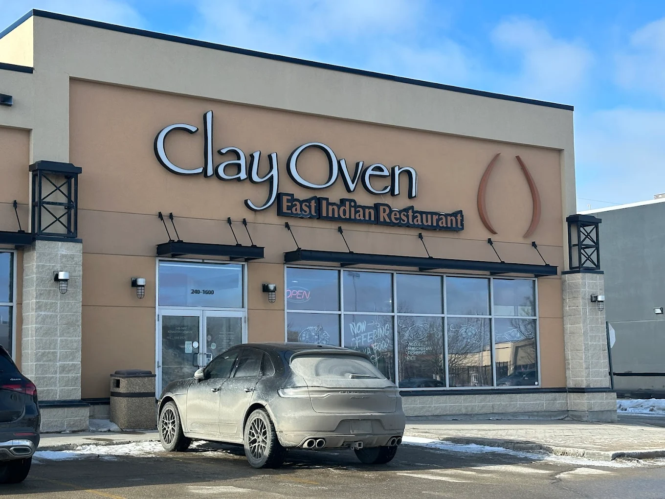 Clay Oven Kenaston Common Winnipeg flagship East Indian restaurant interior